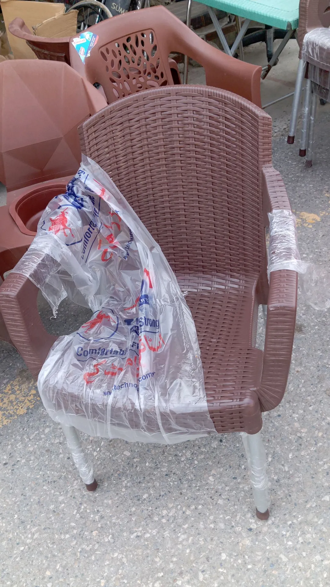 plastic chair
