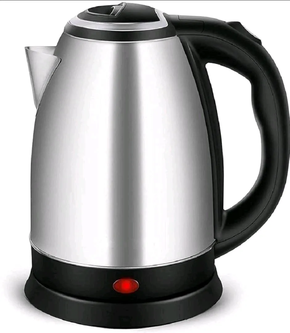 *Product Name*: Electric Kettle Stainless Steel 2L Fast Boil
*Product Description*: Perfect for busy Pakistani households, this sleek electric kettle delivers fast, efficient boiling without wasting energy. Its modern design fits seamlessly into any kitch