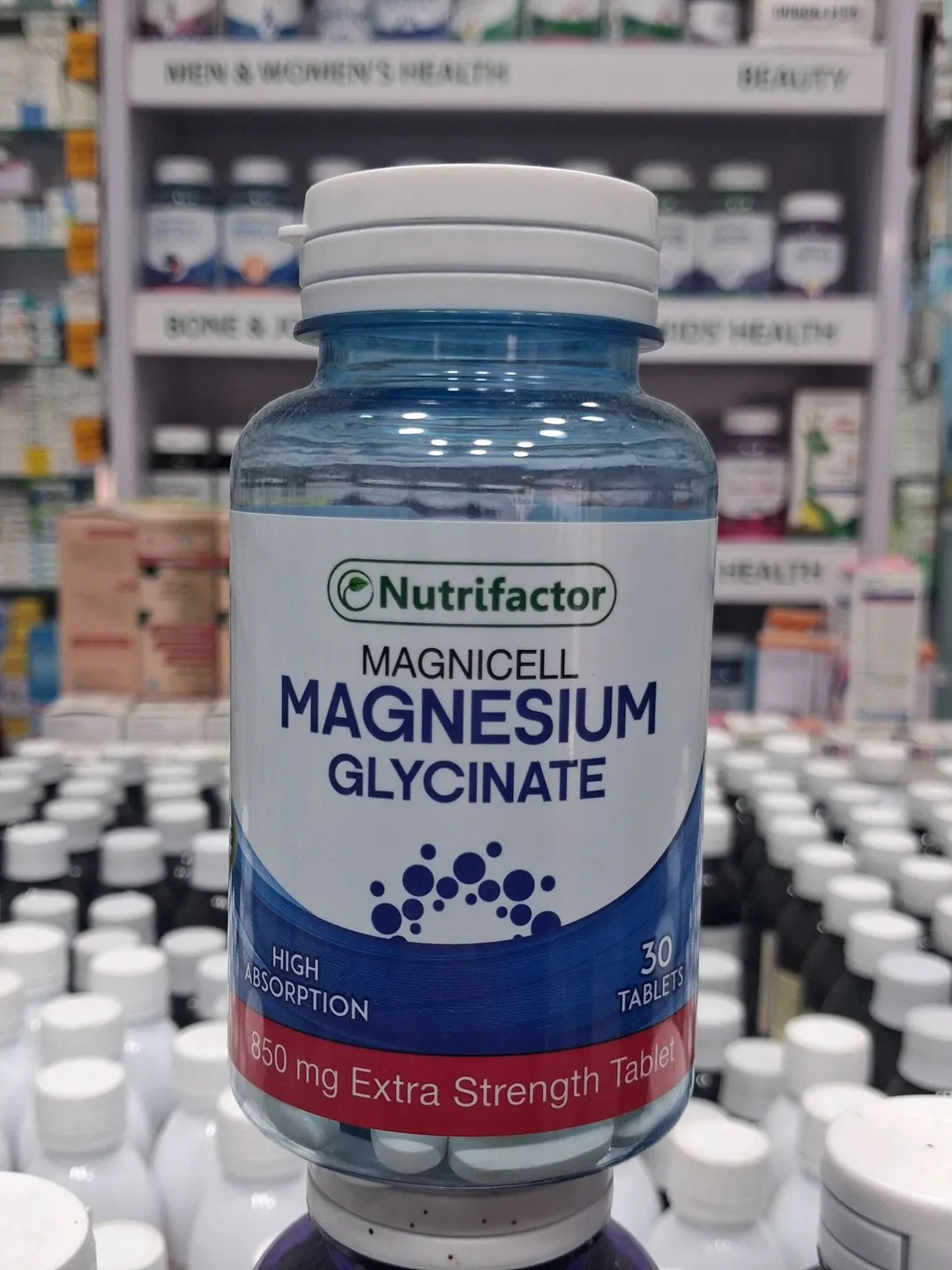 Magnesium Glycinate 850mg Tab 30s