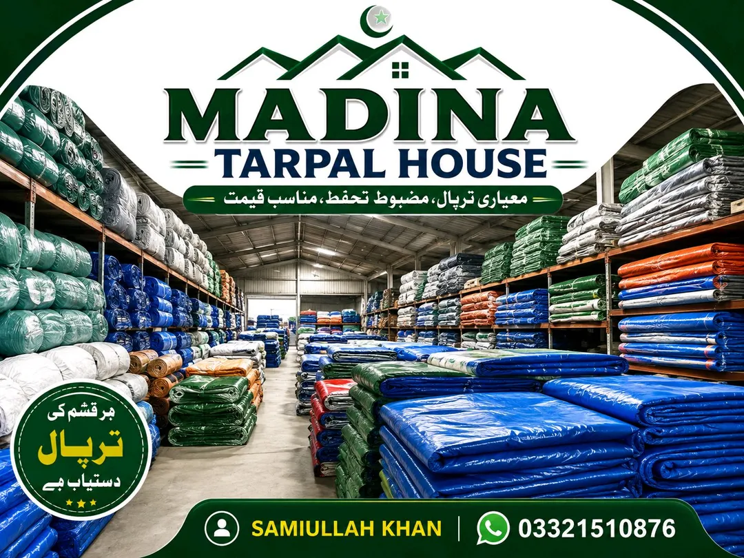 All Types of Tarpaulins – Waterproof & Durable