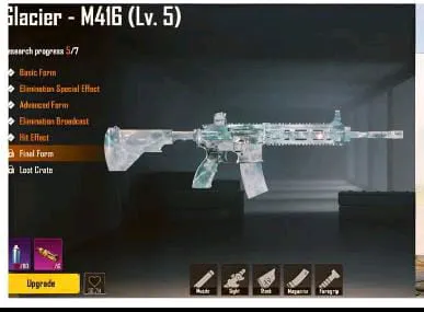 PUBG GLACIER LEVEL 5 AVAILABLE