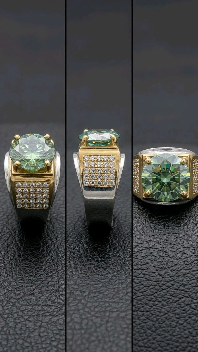 Mosonite Ring