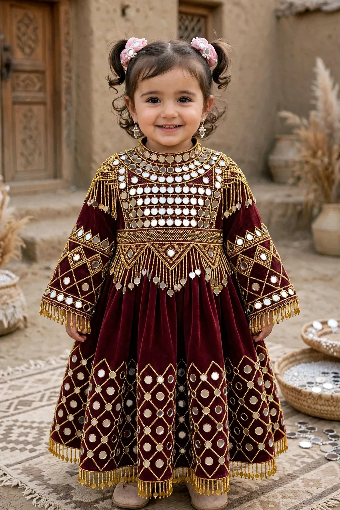 Afghani frock order per tayar krey