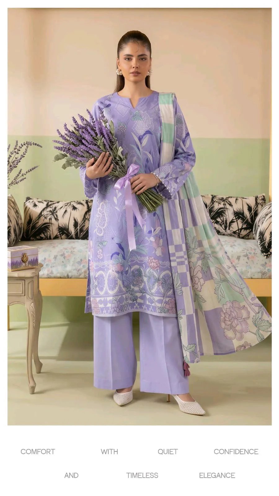 💥 *New Arrival*💥. 🌸 *SITAAR - GULL JEE*. ✨ Unstitched 3-Piece Lawn