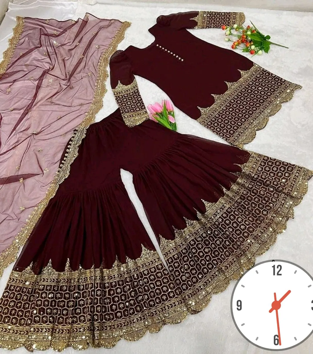 ladies sharara ready suit