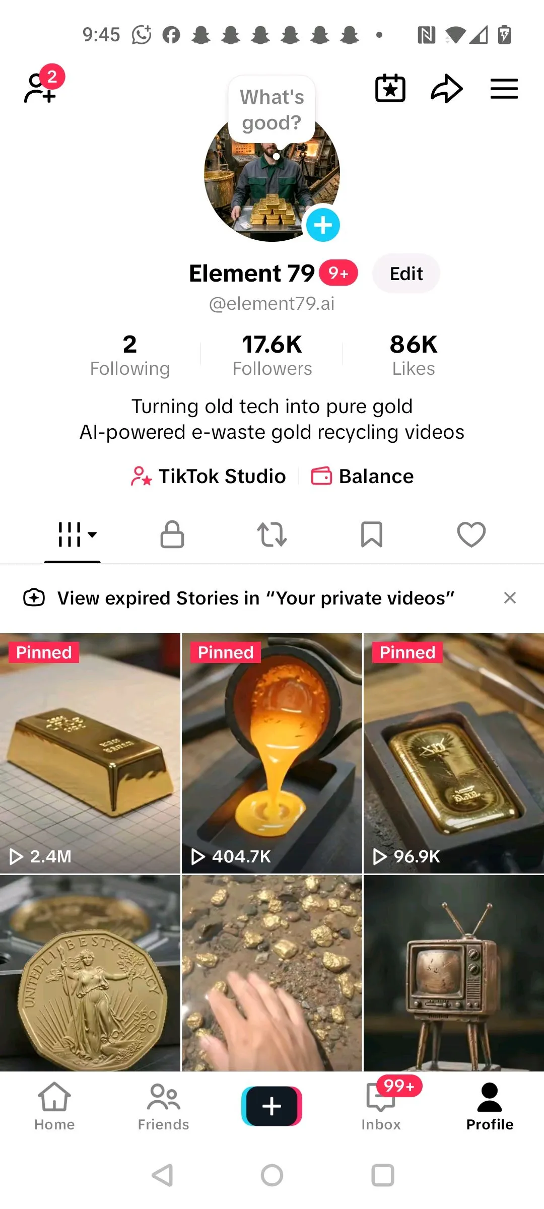 TikTok Monetize Account For Sell