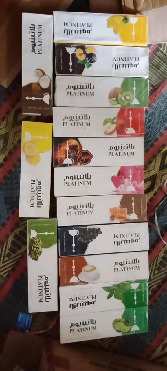 Platinum Shisha / Hookah Flavors - مختلف ذائقوں میں دستیاب