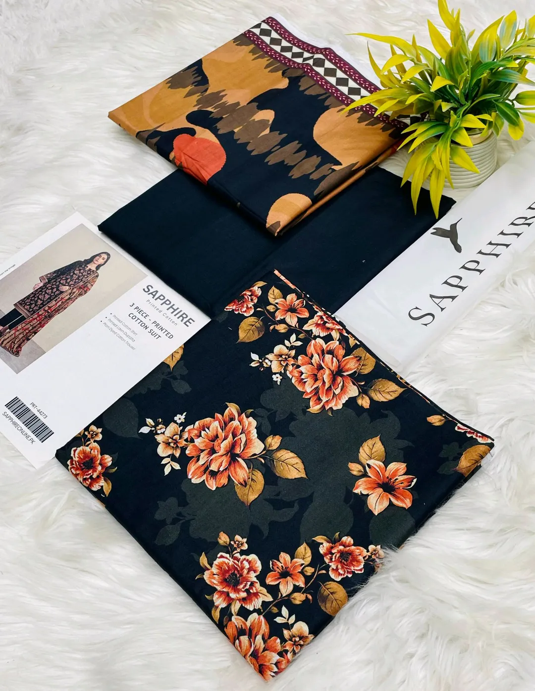 lawn 3pcs printed duit