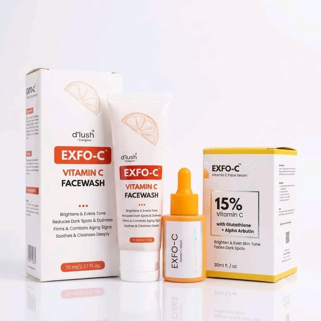 Exfo.C_face wash.. And..Exfo.C Serum