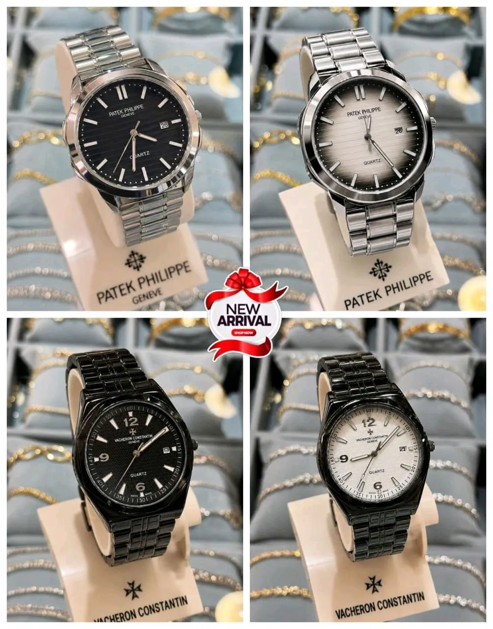 Elegant chain watch for men