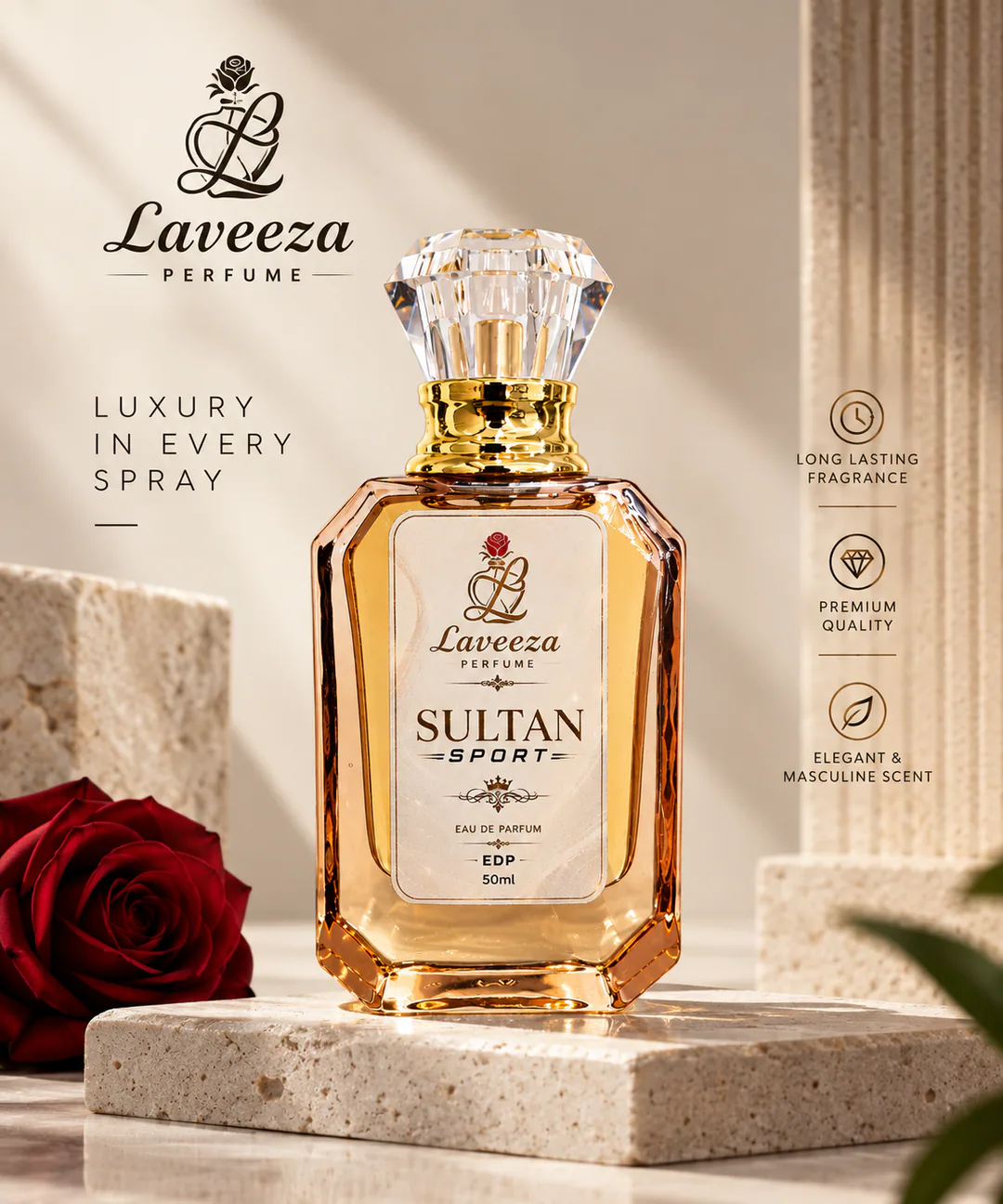 Sultan Sport – Powerful, Fresh & Energetic Fragrance