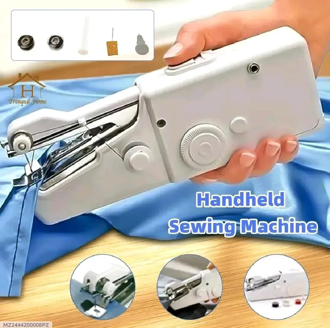 Handheld Sewing Machine ABS Plastic 200mAh
*Product Description*: 
*Product Details*:Material: ABS Plastic
Model Number: Model Number
Heat Settings: °C
Number Of Pieces: 1 Pc
Product Feature: Practical
Color: Multicolor
Package Includes: 1 x Sewing Machin