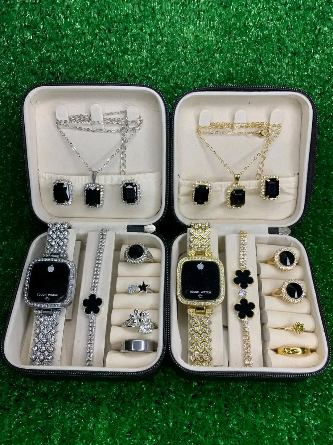 Pack of 8PCS Women's Trendy Gift Choice For Girls And Women Watch Set
*Product Description*: Pack of 8PCS Women's Trendy Gift Choice Watch Set  Upgrade your style with this elegant 8-piece women's watch and accessories set, designed for girls and women wh