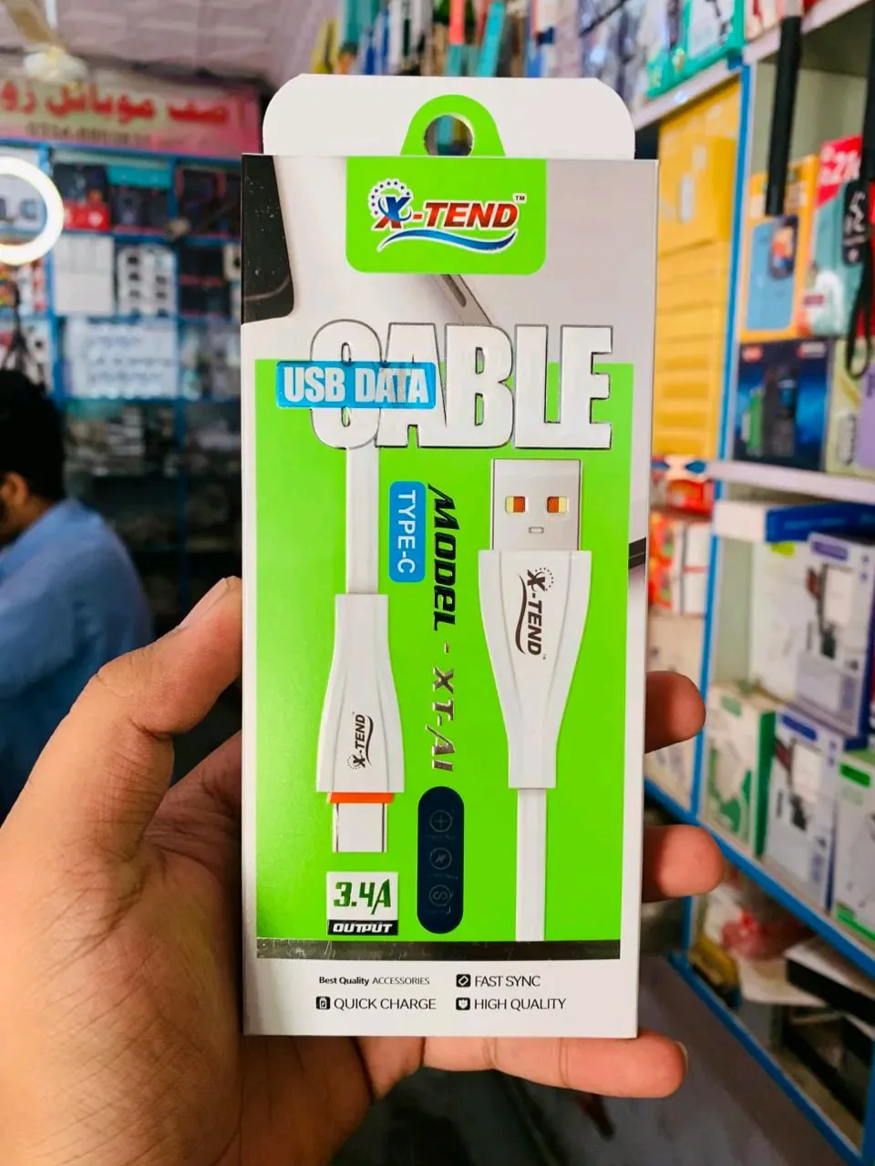 Android X-TEND Data Cable for Synchronizing & Rexharge Your Phone XT-Al