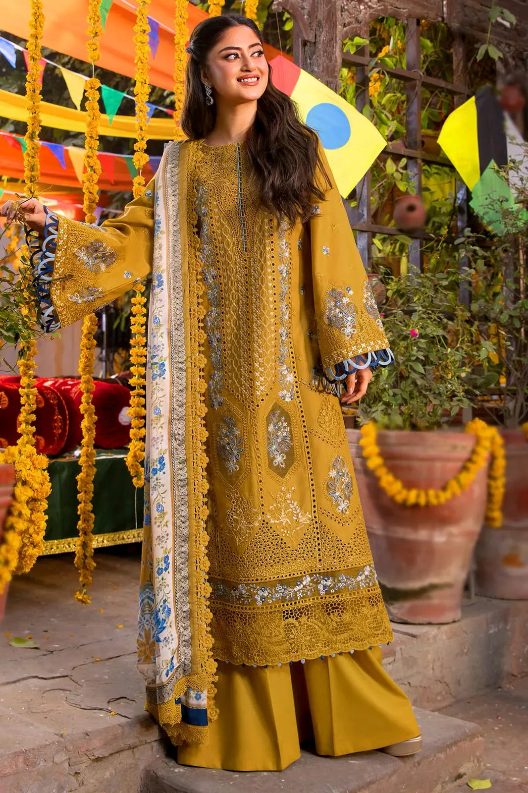 Elaf Textile Mil Premium Airjet Dhanak 3 Piece Suit