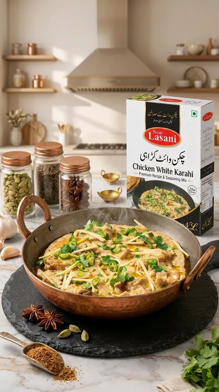 New Lasani White Kharhi Musala