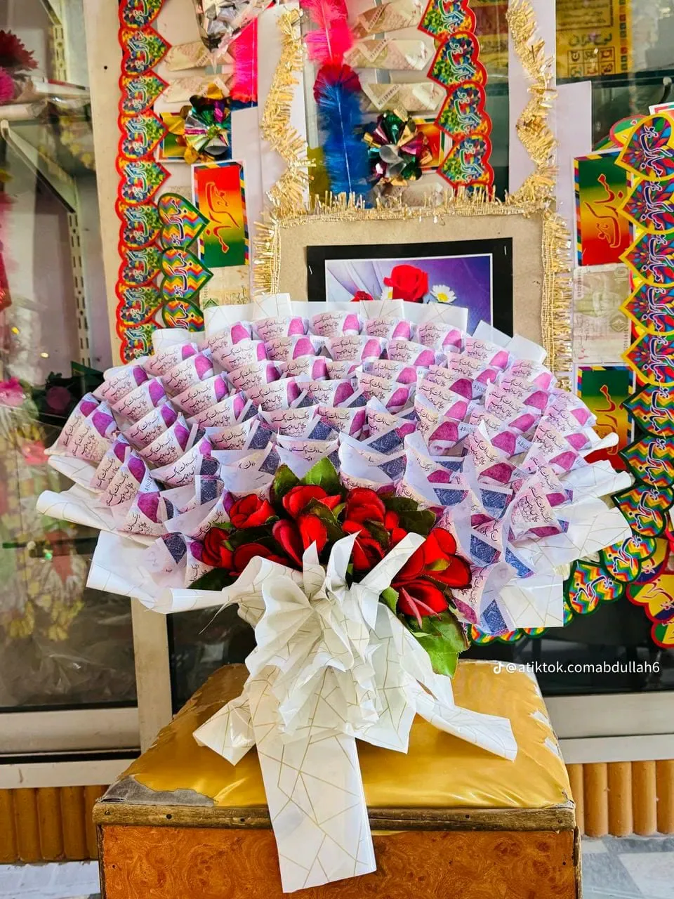 money bouquet decoration 💐