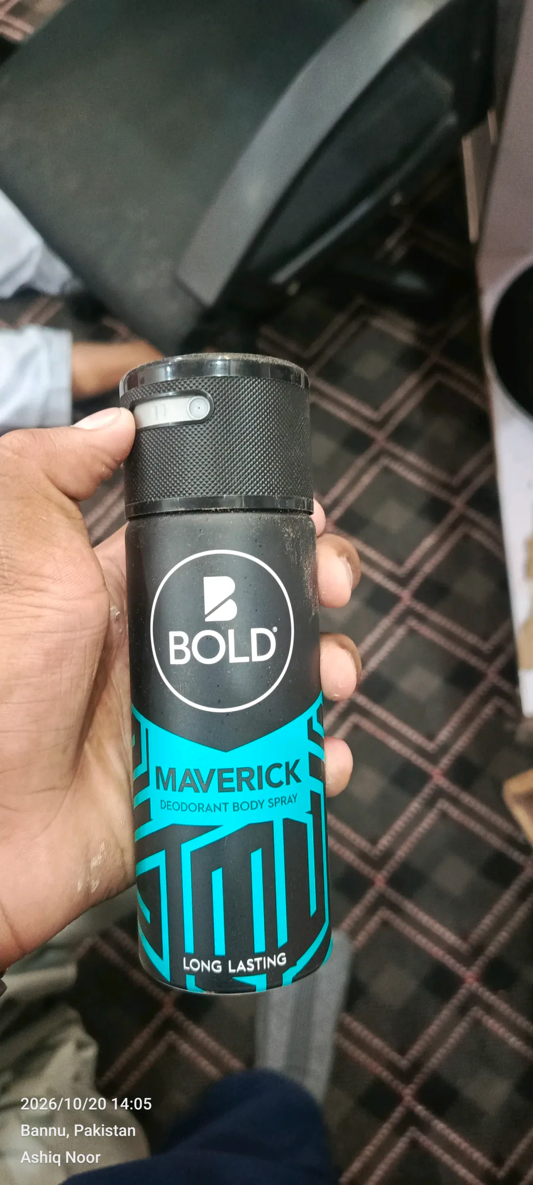 Bold original maverick body spray long lasting