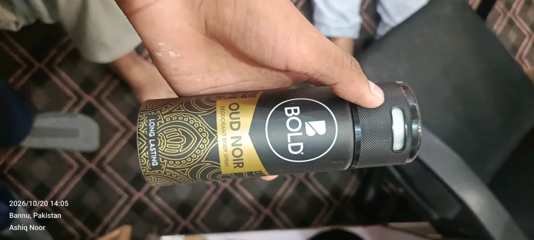 Bold original Oud Nior body spray long lasting