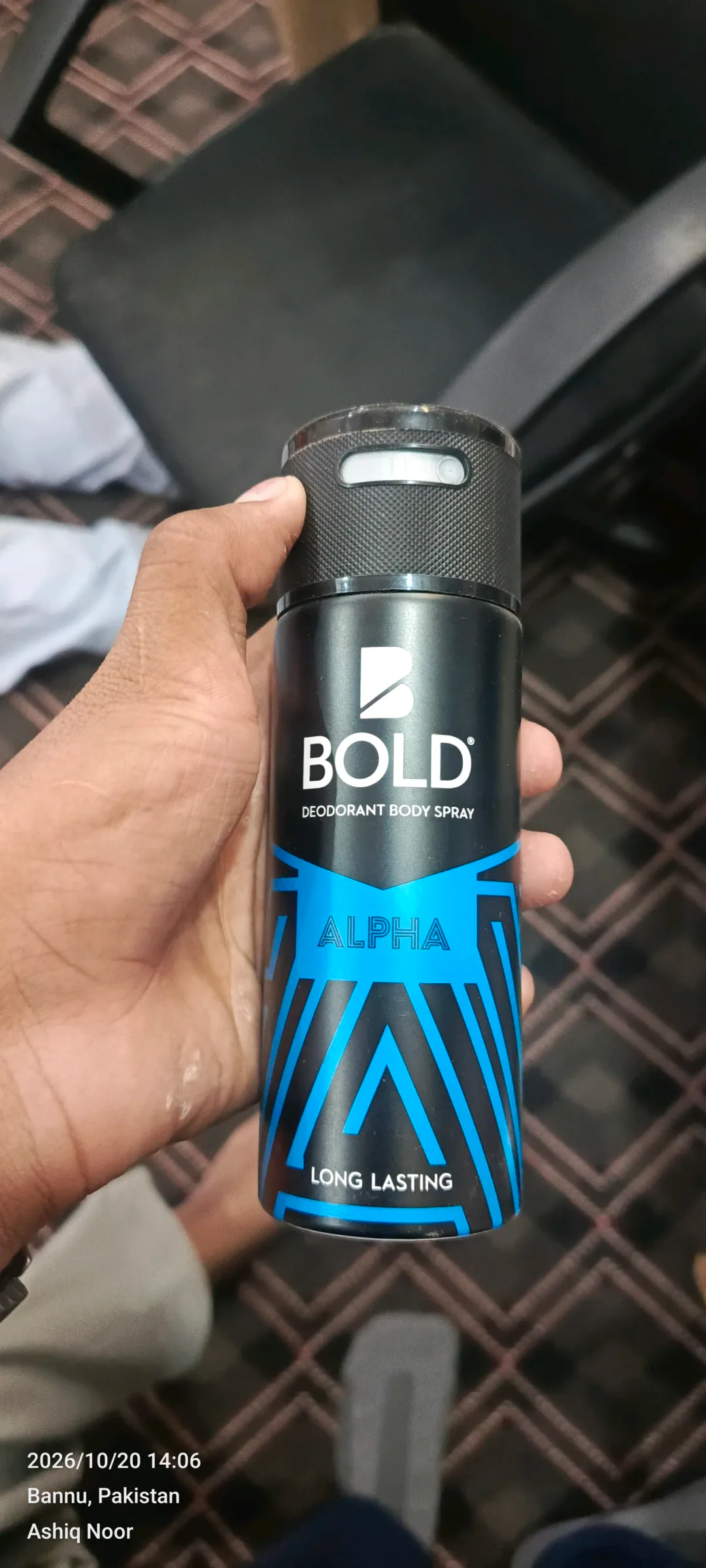 Bold original Alpha body spray long lasting
