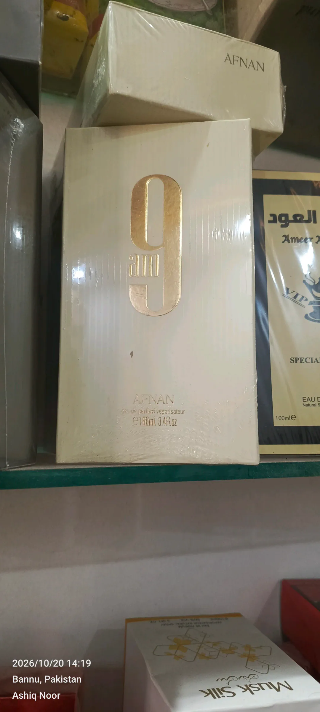 original 9am from Afnan long lasting perfume