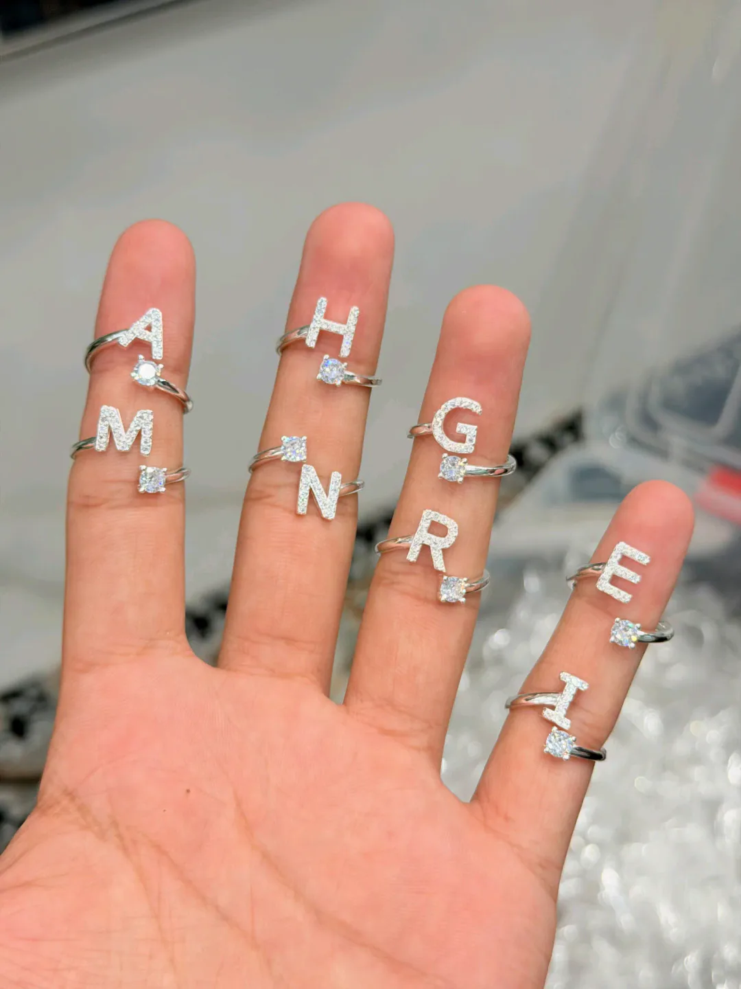 Available Name Silver Rings