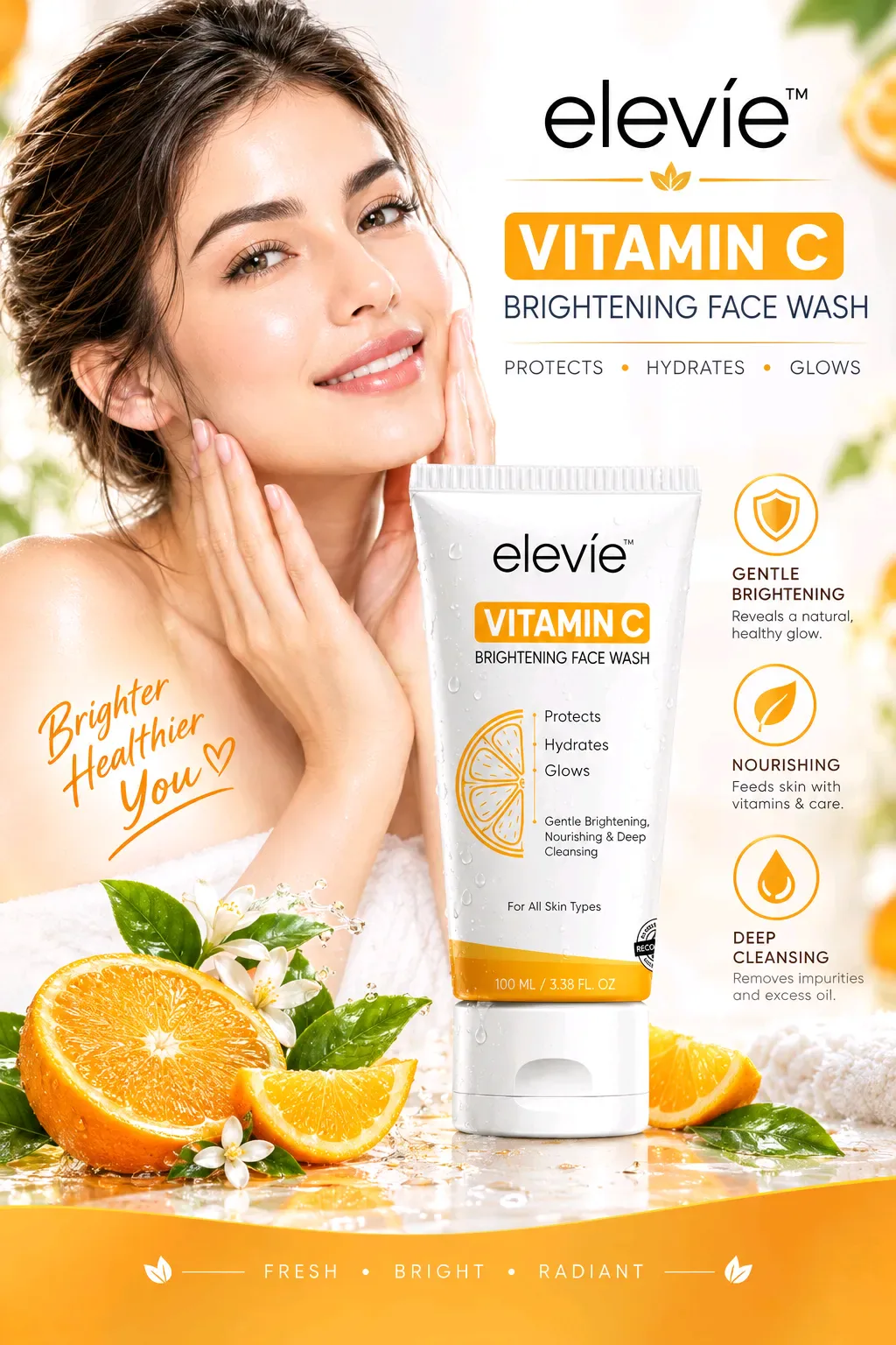 Vitamin C brightening Face wash